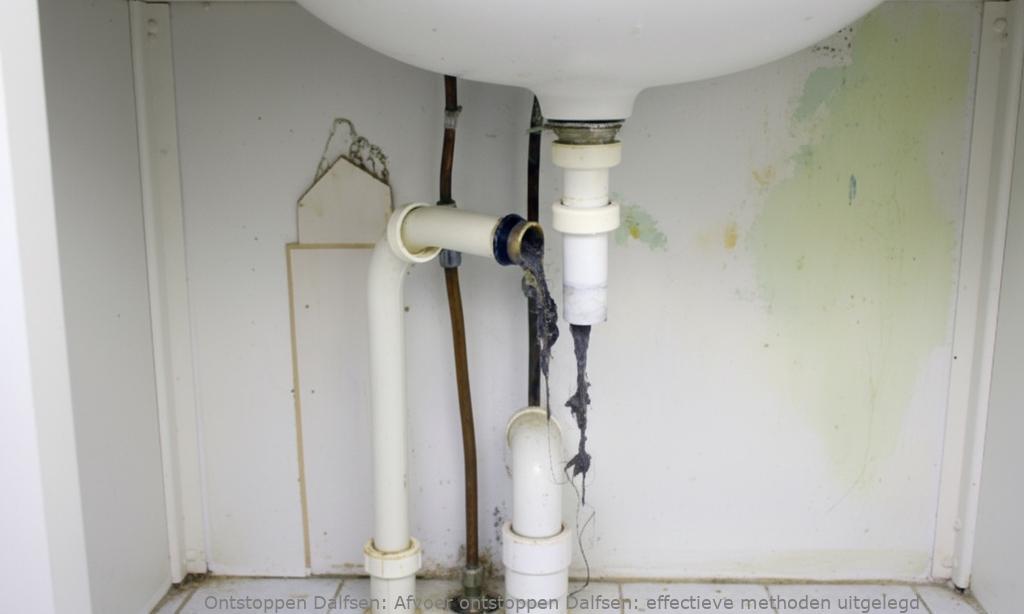 Afvoer ontstoppen Dalfsen: effectieve methoden uitgelegd