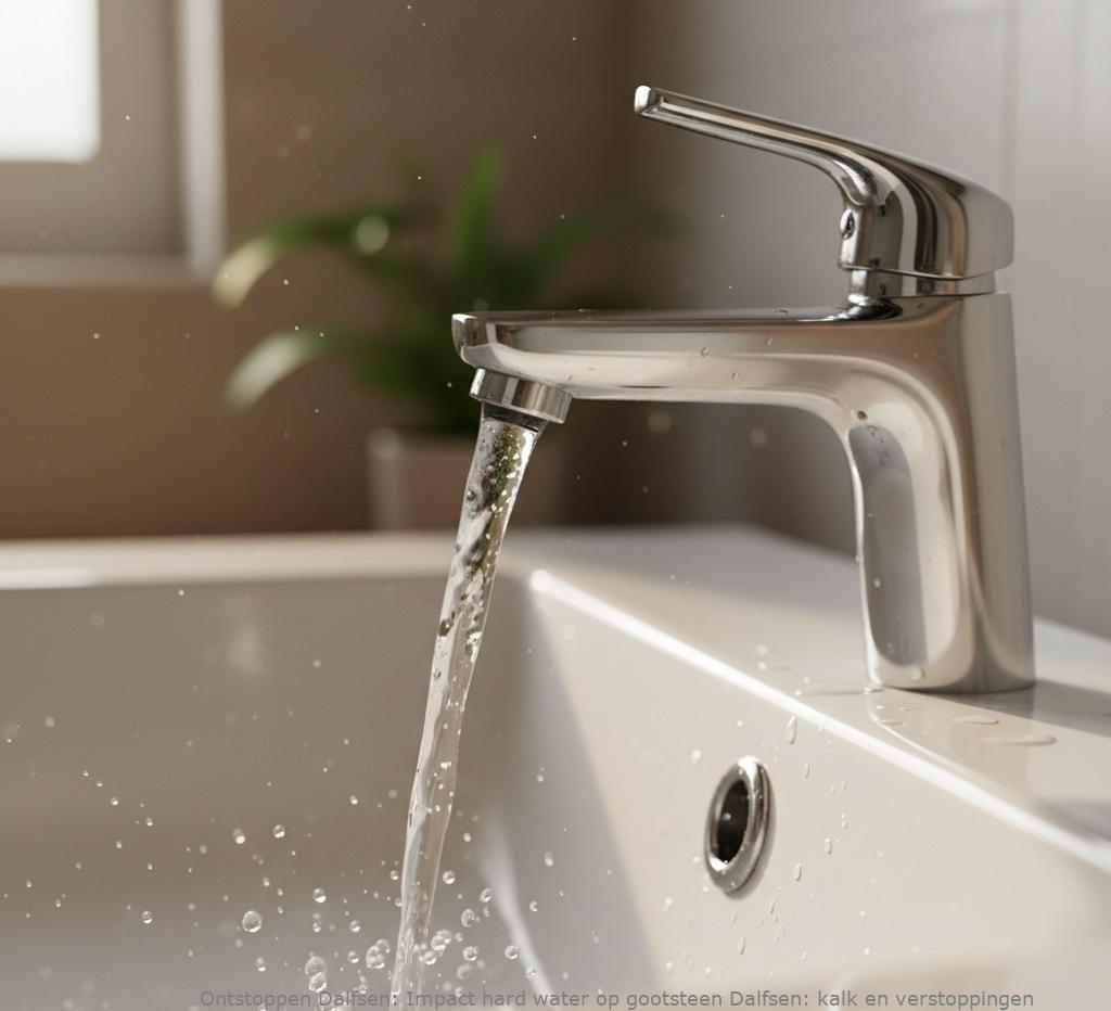 Impact hard water op gootsteen Dalfsen: kalk en verstoppingen
