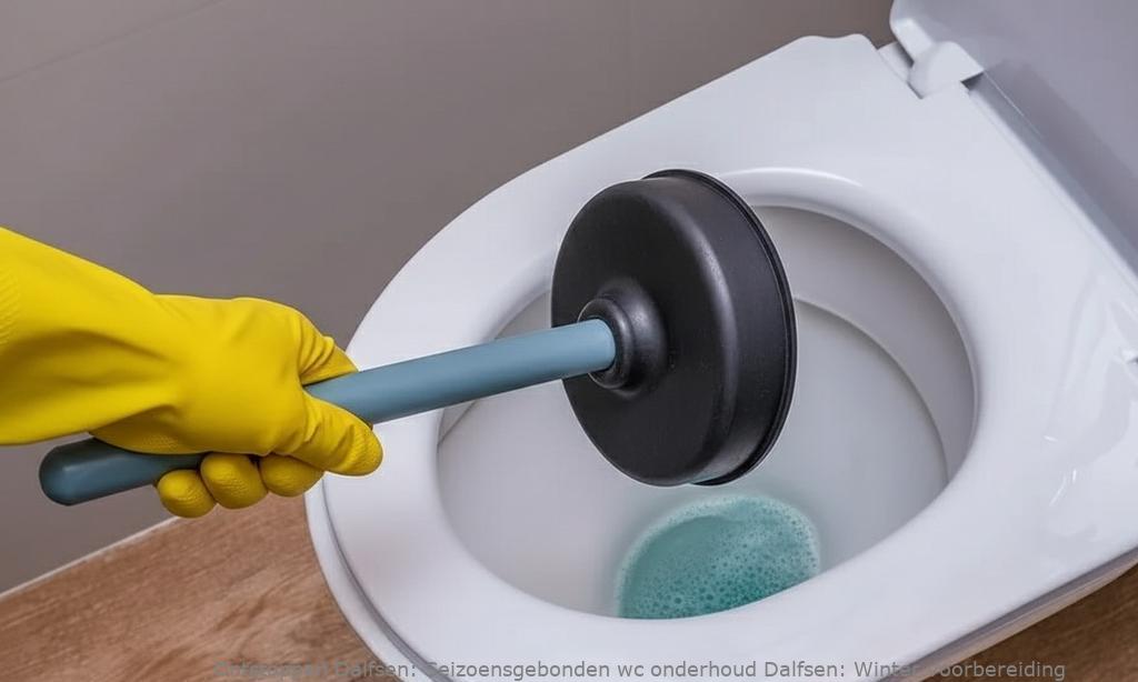 Seizoensgebonden wc onderhoud Dalfsen: Winter voorbereiding