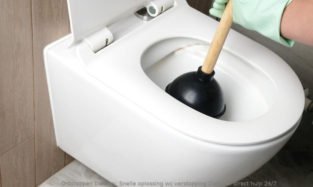 Snelle oplossing wc verstopping Dalfsen: direct hulp 24/7