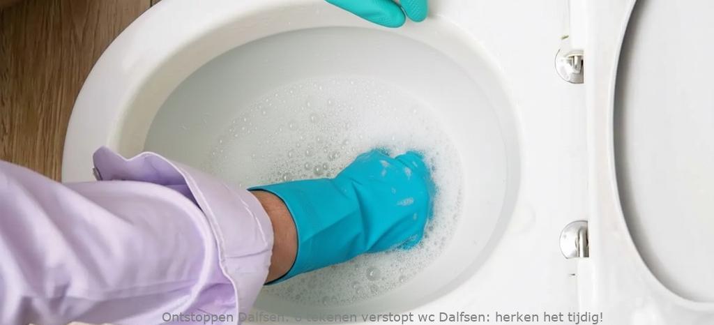 6 tekenen verstopt wc Dalfsen: herken het tijdig!