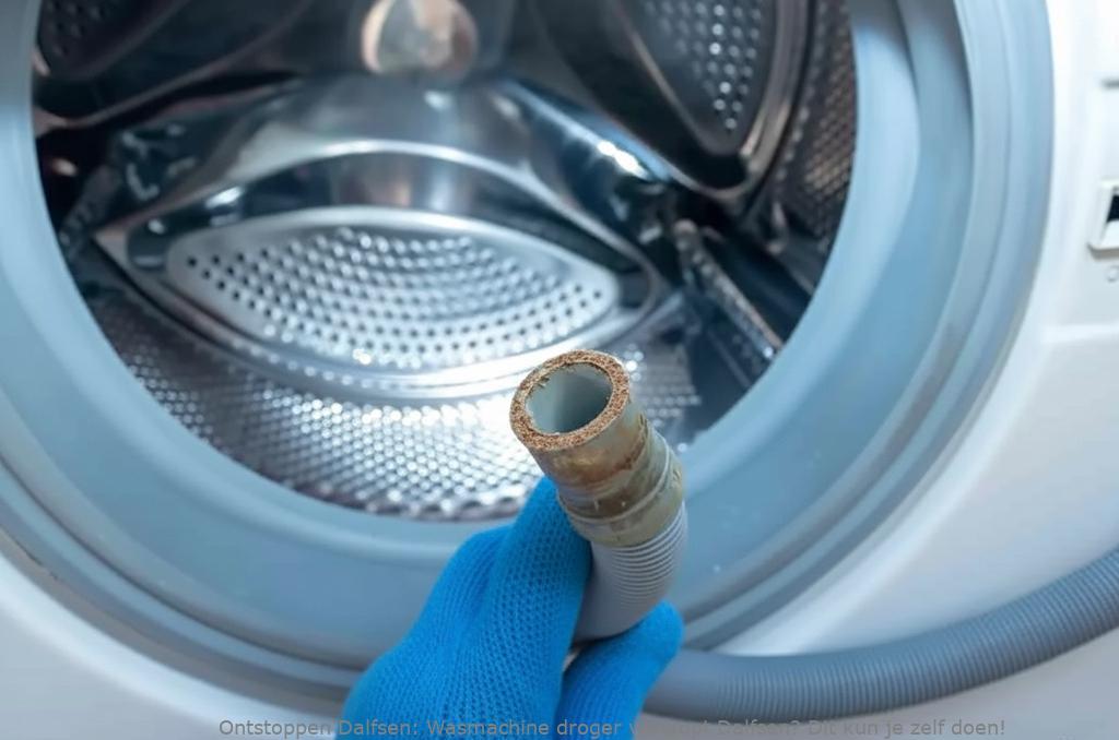 Wasmachine droger verstopt Dalfsen? Dit kun je zelf doen
